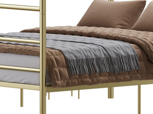 Mainstays Metal Canopy bed Modelo 3D