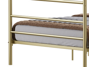 Mainstays Metal Canopy bed Modelo 3D