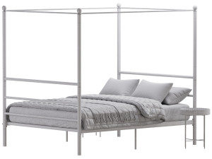 Mainstays Metal Canopy bed Modelo 3D