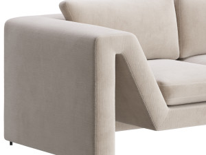 Manu sofa 3D 模型