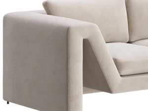 Divano Man&ugrave; Modello 3D