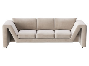 Manu sofa 3D 模型