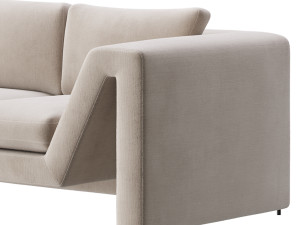 Manu sofa 3D 模型