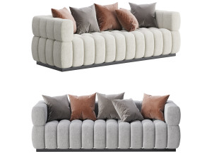 Marat boucle sofa Modèle 3D