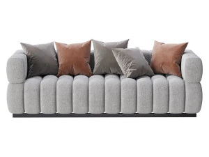 Marat boucle sofa 3D Model