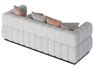 Marat boucle sofa 3D Model