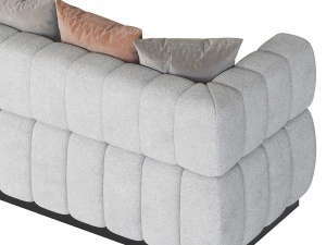 Marat boucle sofa 3D Model