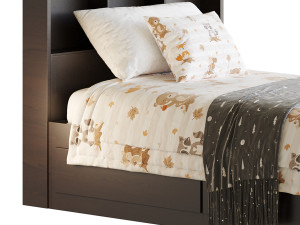 Mainstays Mates Storage Bed 3Dモデル