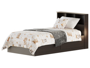 Mainstays Mates Storage Bed 3Dモデル