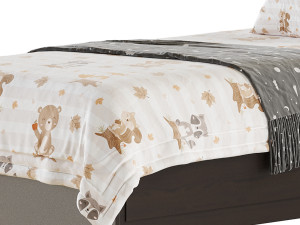 Mainstays Mates Storage Bed 3Dモデル