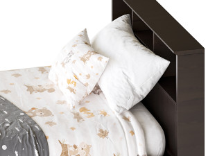Mainstays Mates Storage Bed 3Dモデル