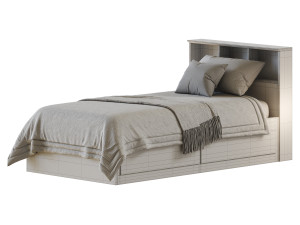 Mainstays Mates Storage Bed 3Dモデル