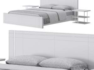 Mihaela bed 3D Model