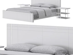 Mihaela bed 3D Model