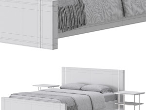 Mihaela bed 3D Model