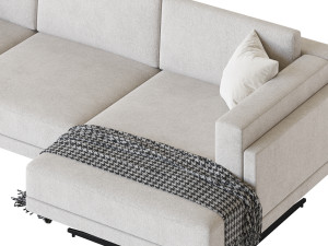 Modular sofa Pike Model 3D