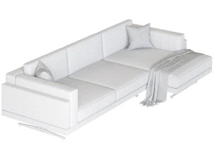 Modular sofa Pike 3D Model