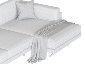 Modular sofa Pike Model 3D