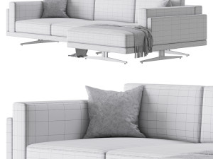 Modular sofa Pike Model 3D