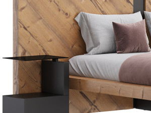 Nazare Bed Modelo 3D