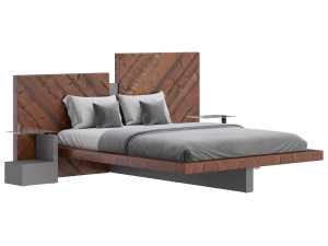 Nazare Bed Modelo 3D