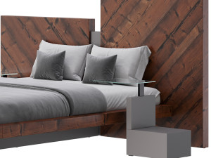 Nazare Bed Modelo 3D