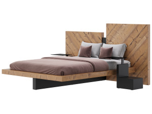 Nazare Bed Modelo 3D
