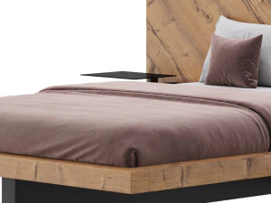 Nazare Bed 3D Model