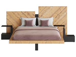 Nazare Bed Modelo 3D