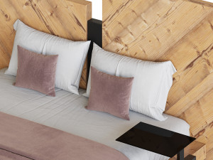 Nazare Bed Modelo 3D