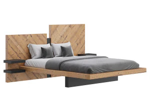 Nazare bed 2 3D Model