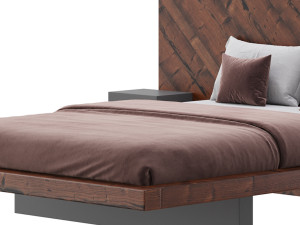 Nazare bed 2 3D Модель