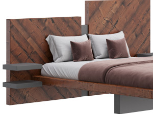 Nazare bed 2 3D Модель