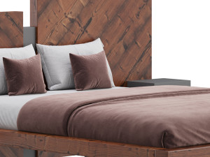 Nazare bed 2 3D Модель