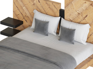 Nazare bed 2 3D Модель
