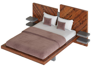 Nazare bed 2 3D Модель