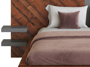 Nazare bed 2 3D Модель