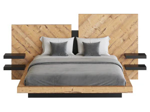 Nazare bed 2 3D Model