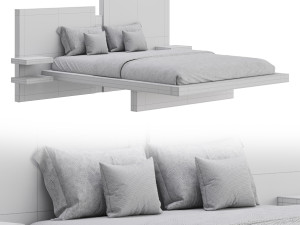 Nazare bed 2 3D Модель