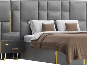 New Chelsea bedroom set Modèle 3D