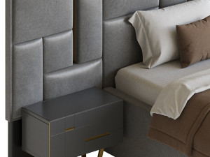 New Chelsea bedroom set Modèle 3D