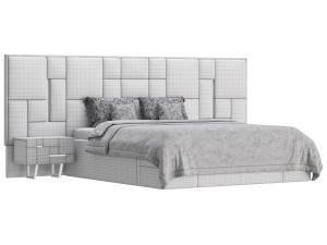 New Chelsea bedroom set Modèle 3D