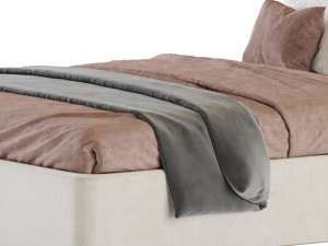 Orlando bed 3D Model
