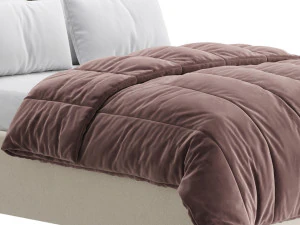 Owen Upholstered Ottoman Bed 3D Model