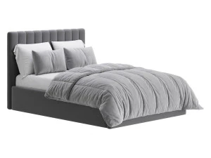 Owen Upholstered Ottoman Bed 3D Model