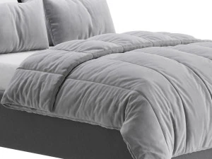 Owen Upholstered Ottoman Bed 3D Model