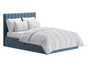 Owen Upholstered Ottoman Bed 3D Модель