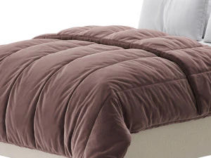 Owen Upholstered Ottoman Bed 3D Model
