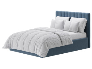 Owen Upholstered Ottoman Bed 3D Модель