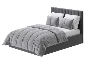 Owen Upholstered Ottoman Bed 3D Model